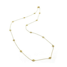 Load image into Gallery viewer, Eternity 20K Spaced Gold Necklace - Coomi
