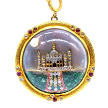 Load image into Gallery viewer, Antiquity Taj Mahal Pendant 20K Yellow Gold - Coomi
