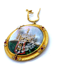 Load image into Gallery viewer, Antiquity Taj Mahal Pendant 20K Yellow Gold - Coomi
