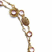 Load image into Gallery viewer, Morganite and Diamond Necklace - Coomi
