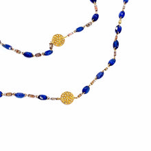 Load image into Gallery viewer, Affinity 20K Blue Sapphire Necklace - Coomi
