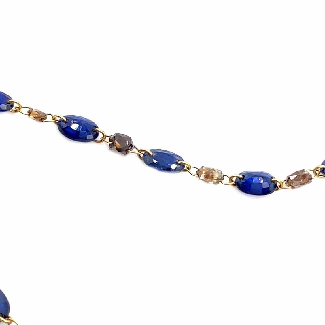 Affinity 20K Blue Sapphire Necklace - Coomi