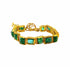 Luminosity 20k Yellow Gold Emerald Mosaic Bracelet - Coomi