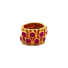 Load image into Gallery viewer, Luminosity 20K Ruby and Mozambique Ring - Coomi
