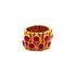 Luminosity 20K Ruby and Mozambique Ring - Coomi