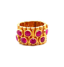 Load image into Gallery viewer, Luminosity 20K Ruby and Mozambique Ring - Coomi
