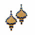 20K Affinity Sapphire Mosaic Earrings - Coomi