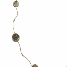 Load image into Gallery viewer, Antiquity 20K Antique Coin and Diamond Necklace - Coomi
