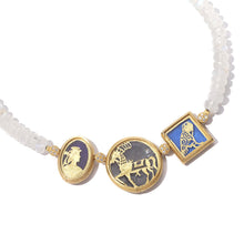 Load image into Gallery viewer, Antiquity 20K Thewa Portrait Moonstone Bead Necklace - Coomi
