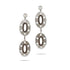 Paisley Cut-Out Sterling Silver Drop Earrings - Coomi