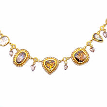Load image into Gallery viewer, Luminosity 20K Champagne Diamond Necklace - Coomi
