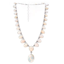 Load image into Gallery viewer, Trinity 18K Necklace with Ethiopian Opals and Diamonds - Coomi
