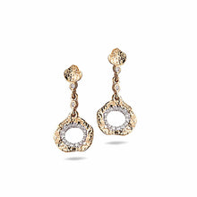 Load image into Gallery viewer, 20K Open Serenity Diamond Earrings - Coomi
