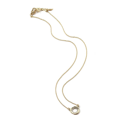 Open Flower Diamond Necklace