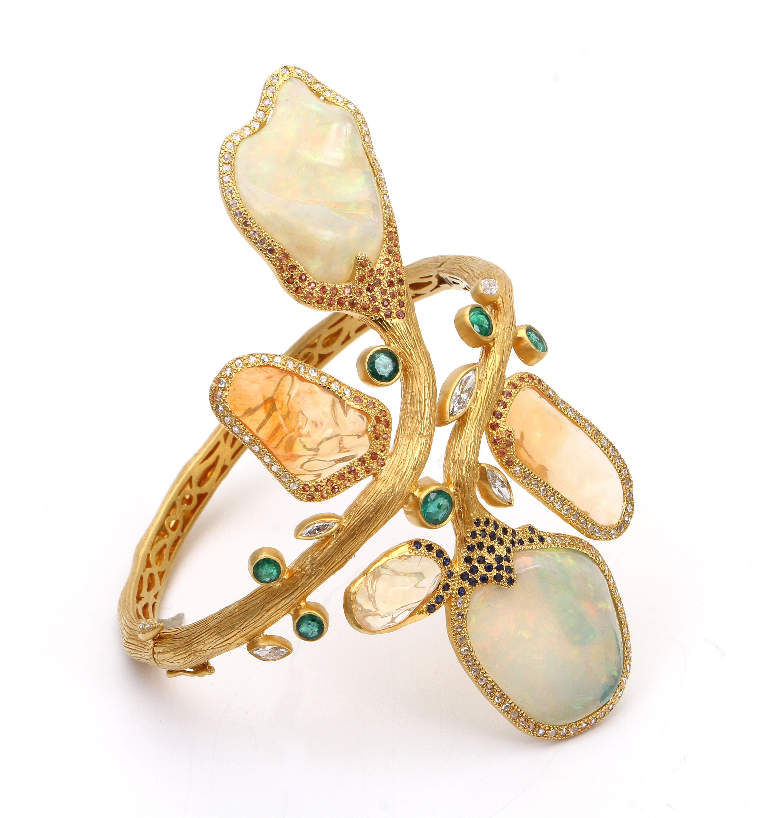 Affinity 20K Yellow Gold Mexican Opal Bracelet - Coomi