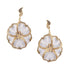 20K Affinity Carved Chalcedony Flower Earrings - Coomi