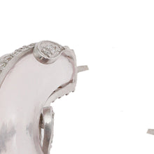 Load image into Gallery viewer, 18K Affinity Rose Quartz and Diamond Earrings - Coomi
