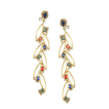 Load image into Gallery viewer, 20K Affinity Multi-Color Stones Earrings - Coomi
