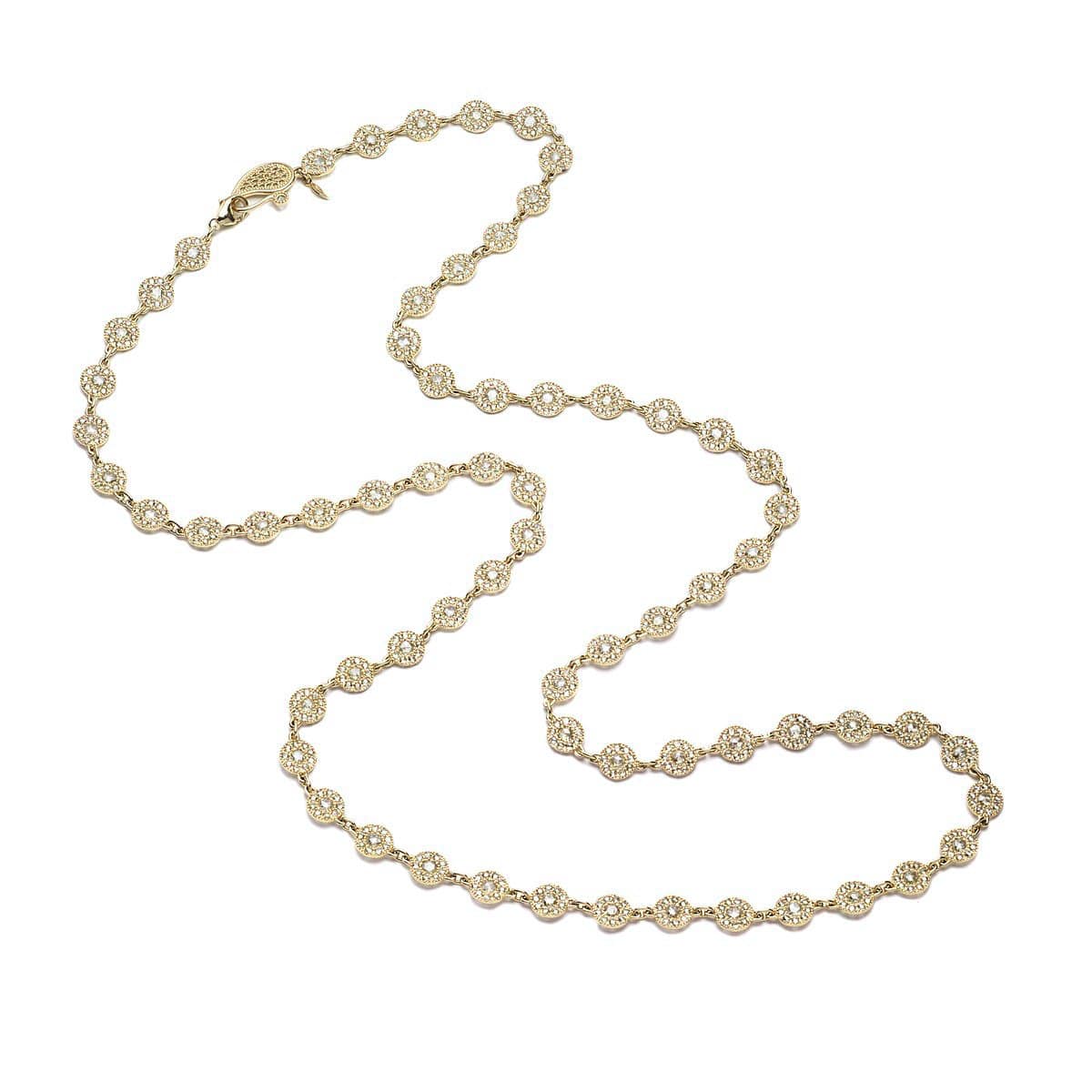 Eternity 20K Opera Necklace with Diamonds - Coomi