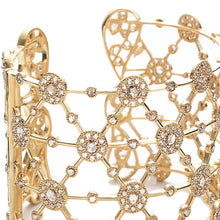 Load image into Gallery viewer, High End Opera Cuff in 20K Yellow Gold with Diamonds - Coomi
