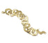 Serenity Bracelet in 20K Yellow Gold with Open Flower Design and Diamonds - Coomi