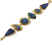 Load image into Gallery viewer, Affinity 20 Karat Bracelet with Carved Labradorite and Opals - Coomi
