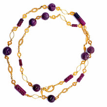 Load image into Gallery viewer, Affinity 20K Carved Ruby Necklace - Coomi

