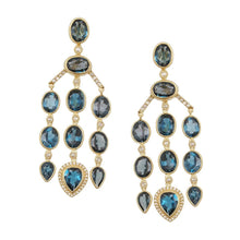 Load image into Gallery viewer, 20K Affinity Mystic Topaz and Diamonds Earrings - Coomi
