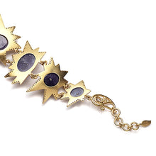 Load image into Gallery viewer, Sagrada Crescent Bracelet with Tanzanite and Diamonds - Coomi
