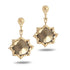 Sagrada Kaleidoscope Earrings in 20K with Cognac Quartz and Diamonds - Coomi