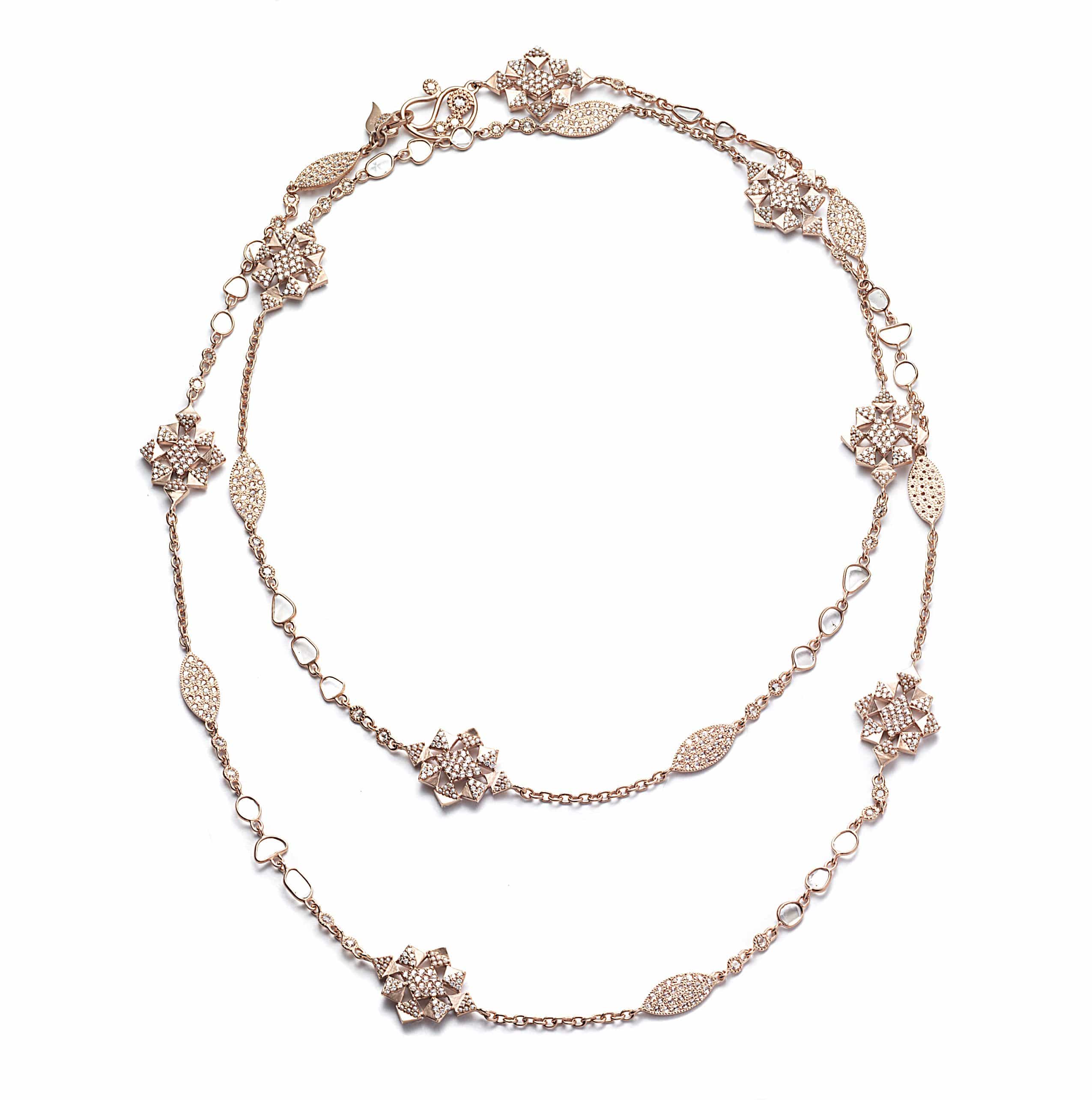 18K Rose Gold Sagrada Glory Necklace - Coomi