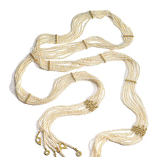 Load image into Gallery viewer, Affinity 20K Yellow Gold Pearl Lariat - Coomi

