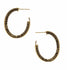 Sagrada Yellow Gold Passion Diamond Hoop Earrings - Coomi