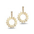 20K Luminosity Diamond Front Hoop Earrings - Coomi