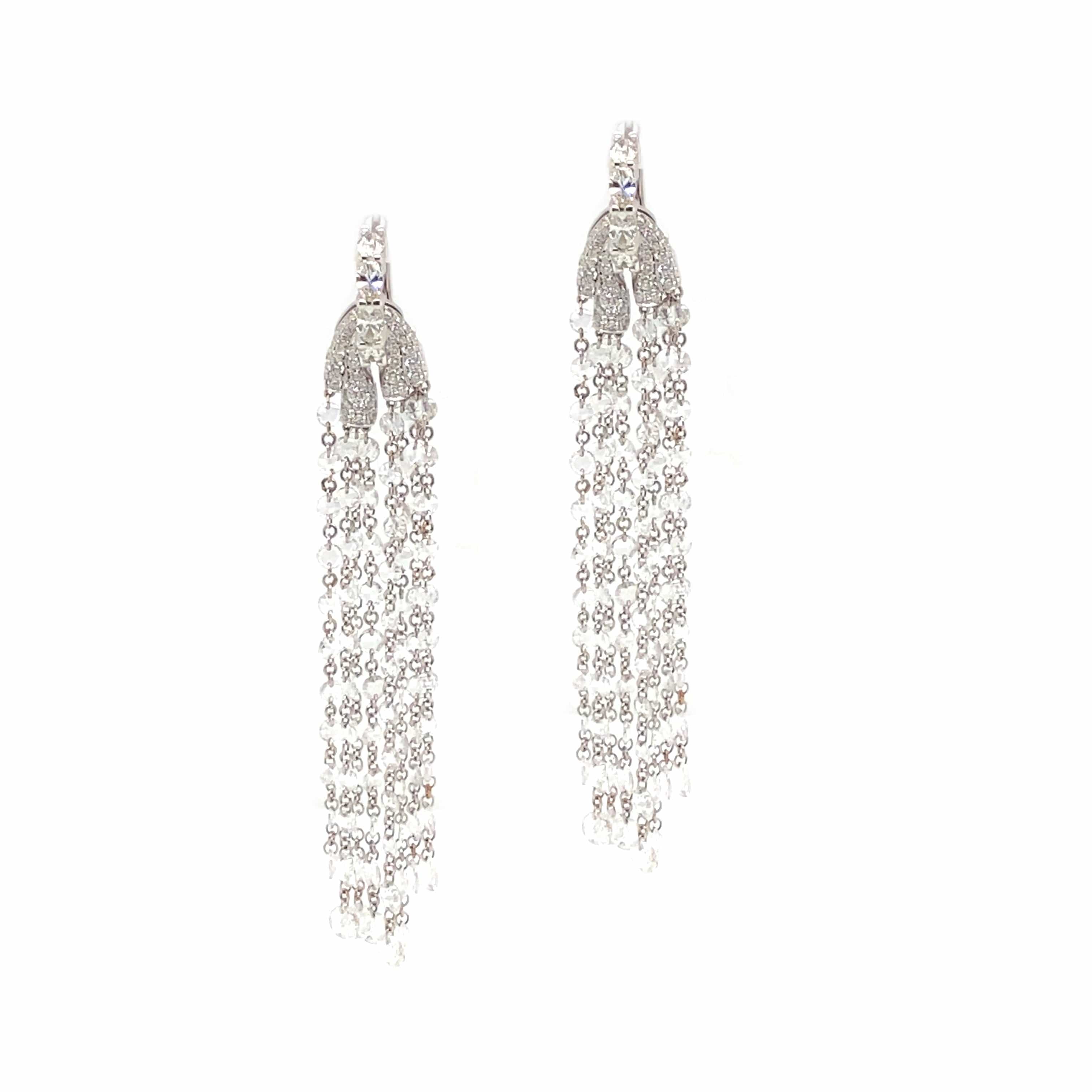 Trinity Deco Chandelier Drop Earrings - Coomi
