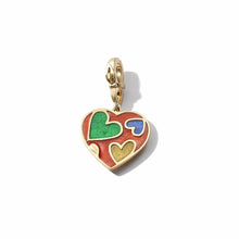 Load image into Gallery viewer, 20K &quot;I Love Myself&quot; Heart Pendant - Coomi
