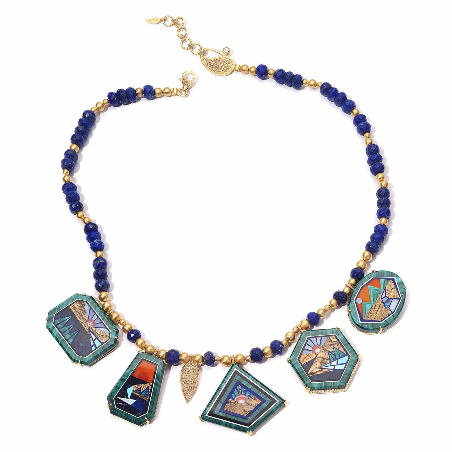 Affinity 20K Five Sunsets Necklace - Coomi