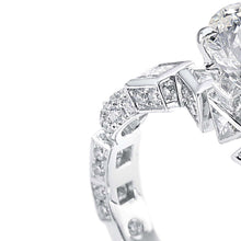 Load image into Gallery viewer, 18K Daniela Diamond Engagement Ring - Coomi
