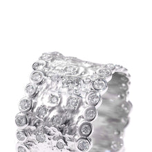 Load image into Gallery viewer, 18K Serenity Diamond Sand Ring - Coomi
