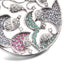18K Vine Diamond and Sapphire Pendant - Coomi
