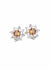 18K White Gold Earrings with Madera Citrine - Coomi