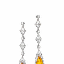 Load image into Gallery viewer, Trinity 18K Citrine Earrings - Coomi

