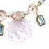 Affinity 20K Rose Quartz and Aquamarine Necklace - Coomi