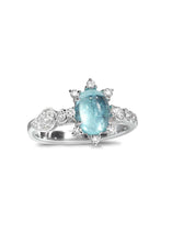 Load image into Gallery viewer, Paraiba Cabosham Ring - Coomi
