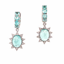 Load image into Gallery viewer, Paraiba Starburst Earring - Coomi
