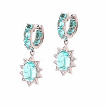 Load image into Gallery viewer, Paraiba Starburst Earring - Coomi
