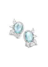 Load image into Gallery viewer, 18K Paraiba White Gold Earrings - Coomi
