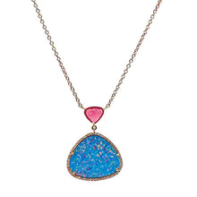 Load image into Gallery viewer, Trinity 18K Opal Pendant Necklace - Coomi
