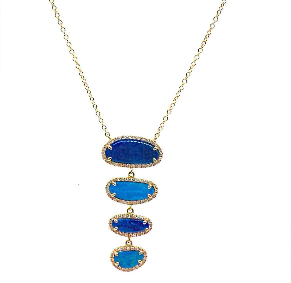 Trinity 18K Opal Drop Necklace - Coomi