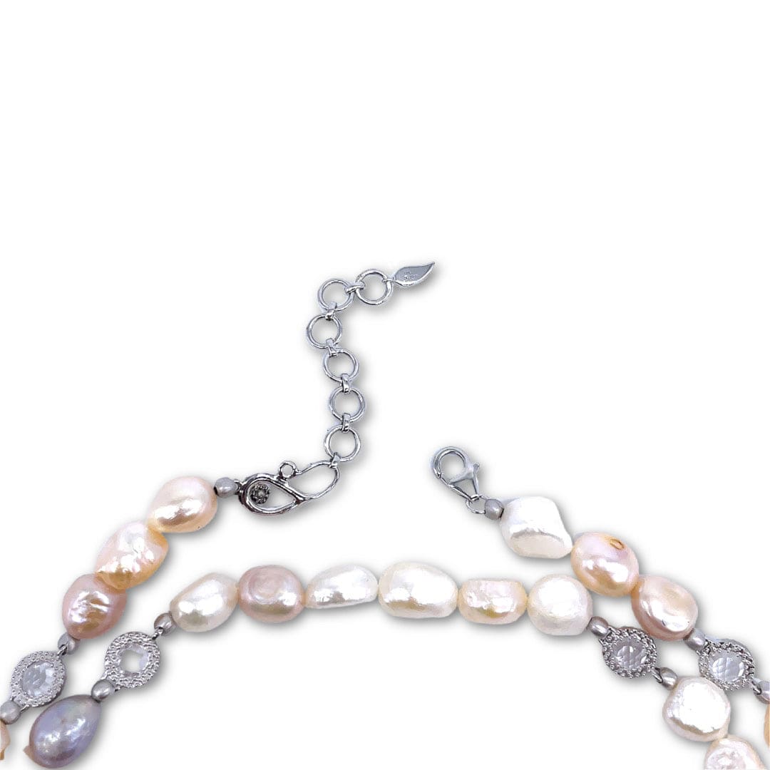 Pearl and Rock Crystal Necklace - Coomi